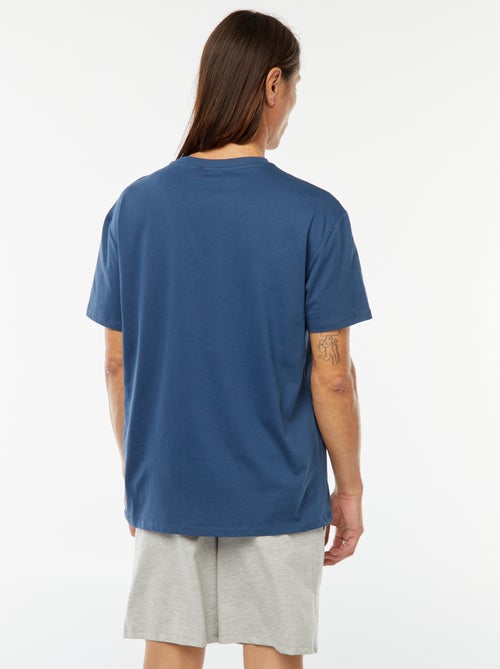 Pyjamasetje - Korte broek + T-shirt 'Pac-Man' - Kiabi