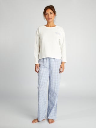 Pyjamasetje - T-shirt + broek - 2-delig