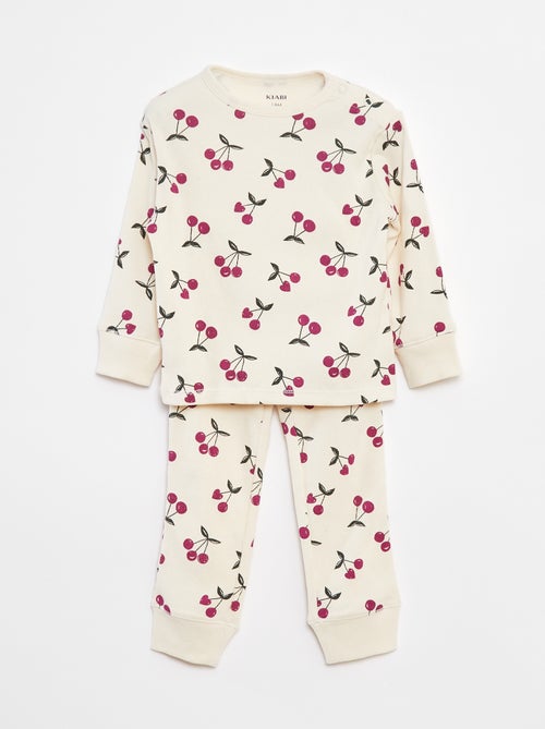 Pyjamasetje - T-shirt + broek - 2-delig - Kiabi