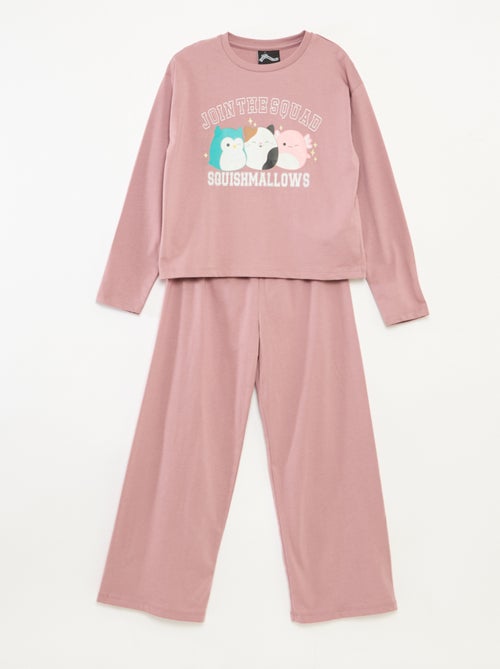 Pyjamasetje - T-shirt + broek 'Squishmallows' - 2-delig - Kiabi