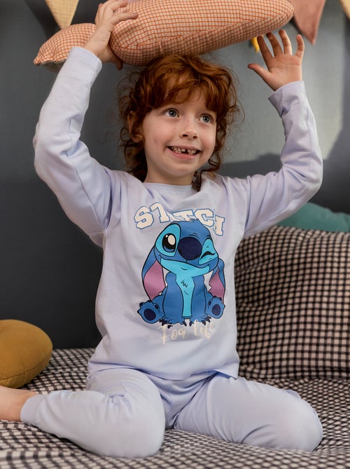 Pyjamasetje - T-shirt + broek 'Stitch' 'Disney' - Kiabi
