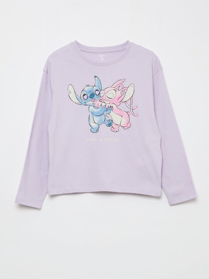 Pyjamasetje 'Disney' - 2-delig Paars - Kiabi