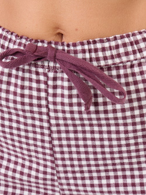 Pyjamashirt + broek met motief - 2-delig - Kiabi