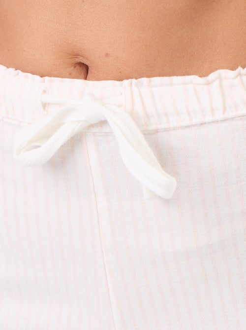 Pyjamashirt + broek met motief - 2-delig - Kiabi