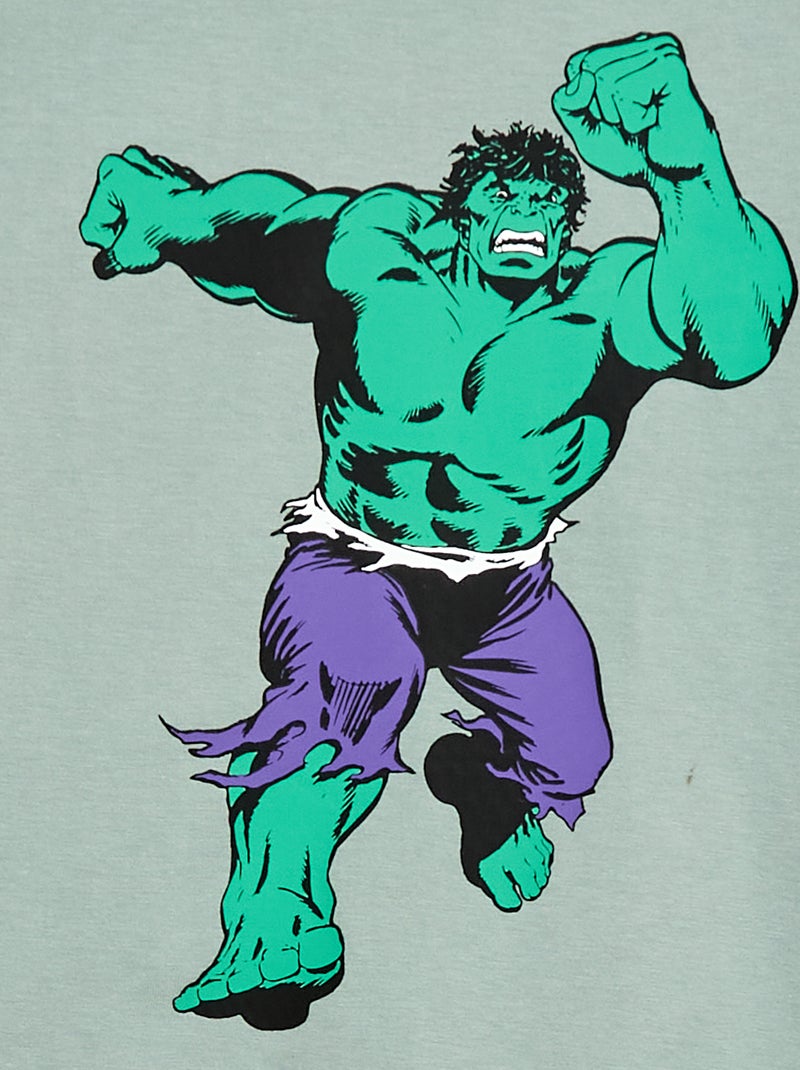 Pyjamashort Groen - Kiabi