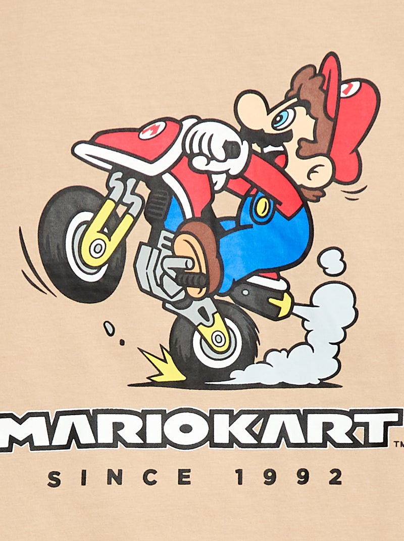 Pyjamashort 'Mario Kart' short en T-shirt - 2-delig Biege - Kiabi