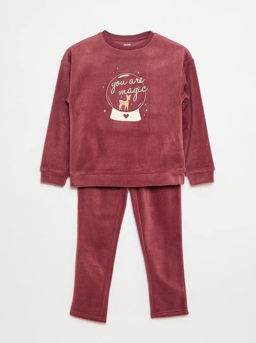 Pyjamatop met motiefje - Kiabi