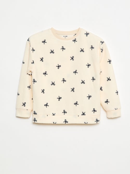 Pyjamatop met motiefje - Kiabi