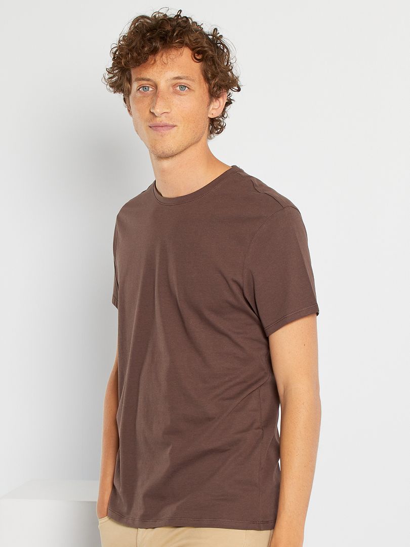 Donkerbruin shirt online