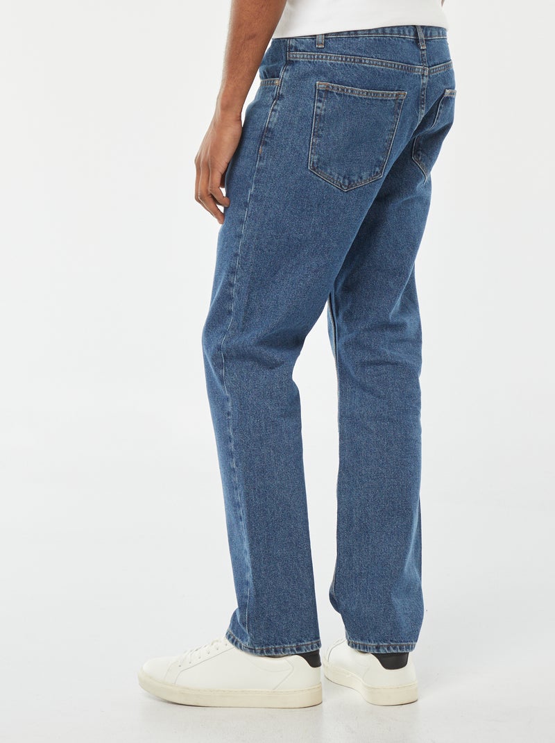 Rechte 5-pocketjeans - L30 BLAUW - Kiabi