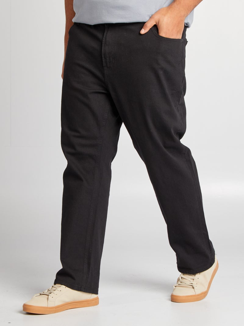 Rechte 5-pocketjeans - L30 ZWART - Kiabi