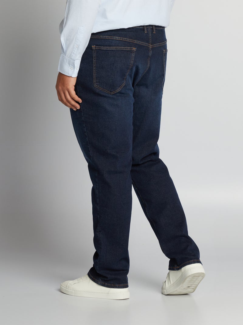 Rechte 5-pocketjeans - L34 BLAUW - Kiabi