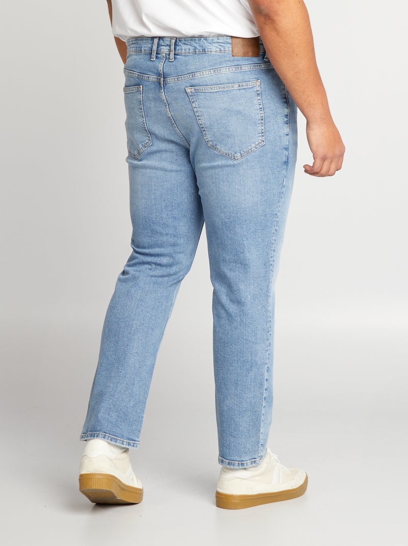 Rechte 5-pocketjeans - L34 BLAUW - Kiabi