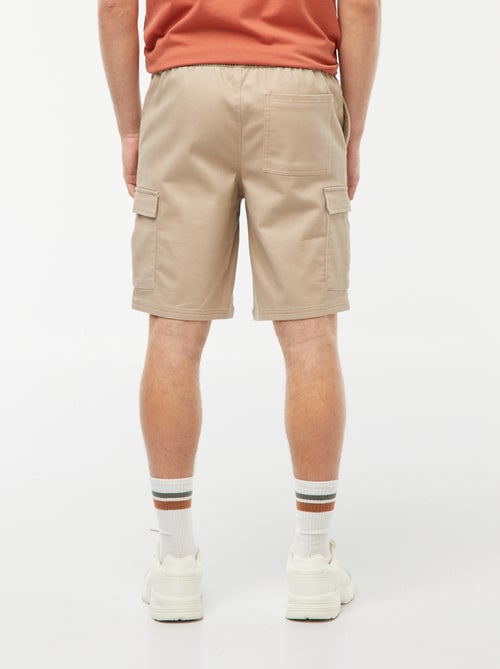 Rechte bermuda met klepzakjes - Kiabi