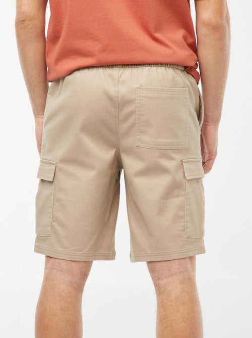 Rechte bermuda met klepzakjes - Kiabi