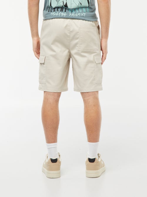 Rechte bermuda met klepzakjes - Kiabi