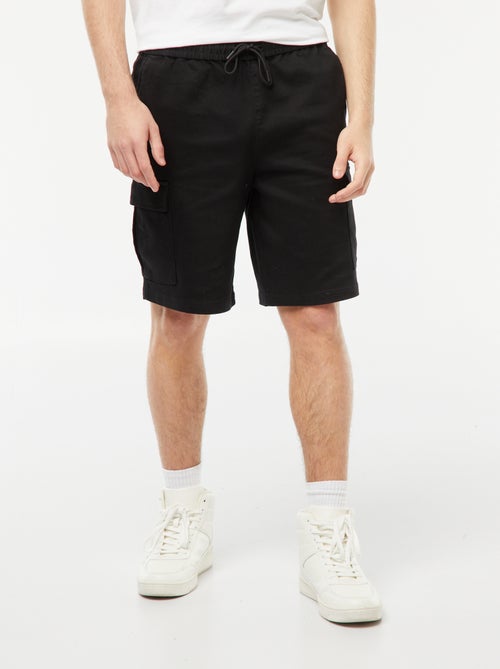 Rechte bermuda met klepzakjes - Kiabi