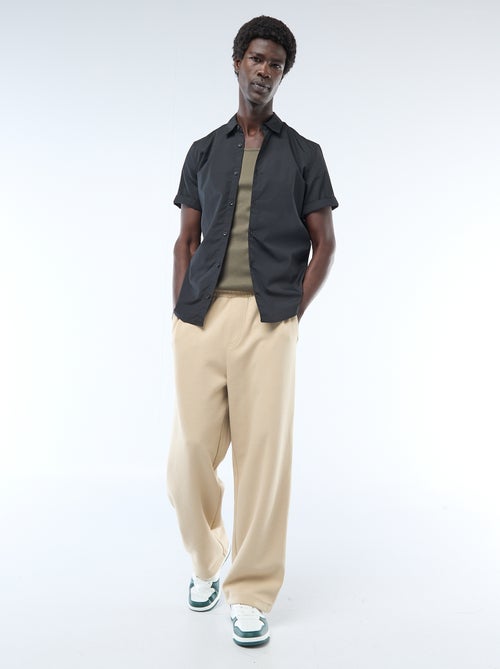 Rechte blouse met korte mouw - Kiabi