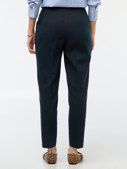 Rechte broek met hoge taille - Kiabi