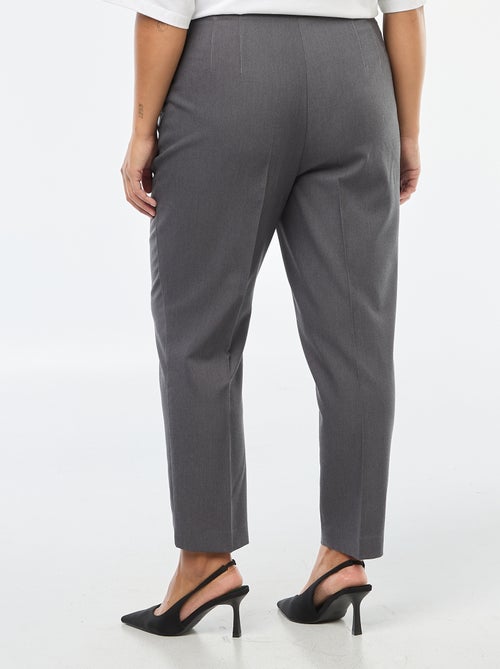 Rechte broek met hoge taille - Kiabi