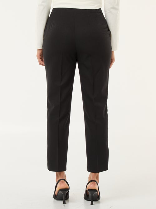 Rechte broek met hoge taille - Kiabi