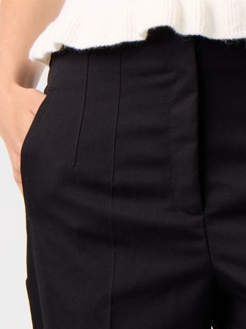 Rechte broek met hoge taille - Kiabi