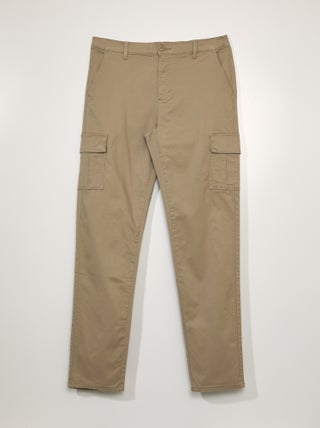 Rechte broek met zakken aan weerszijden +1m90 - L36