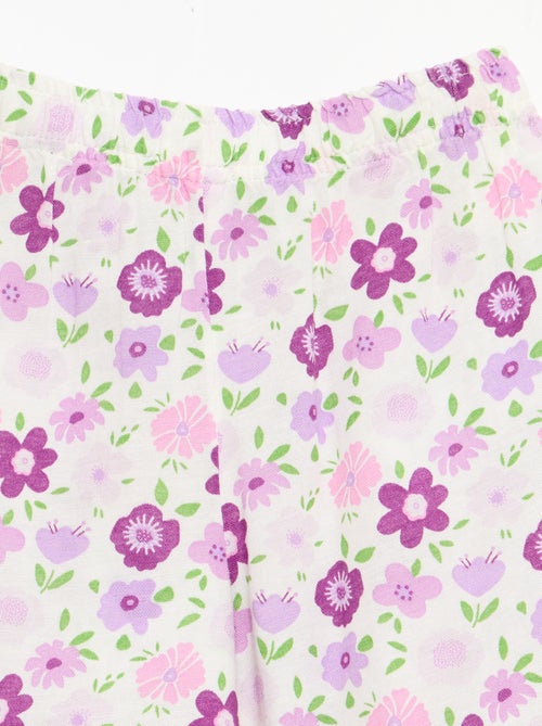 Rechte broek van linnenmix - Kiabi