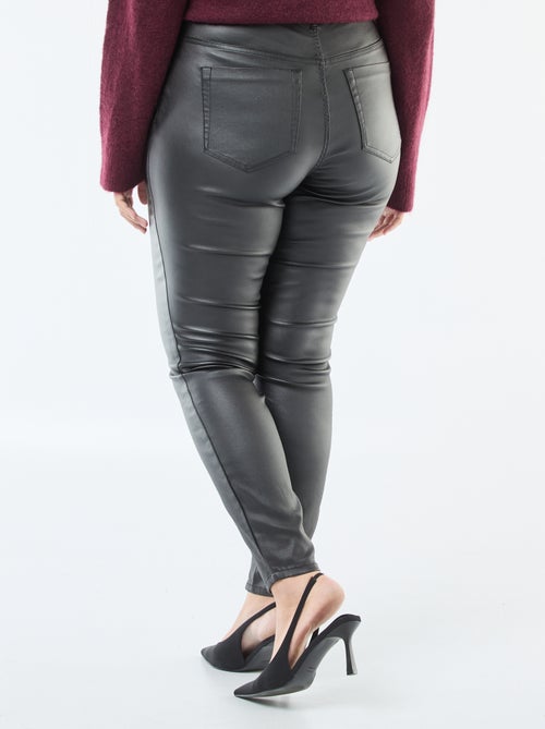 Rechte broek van satijnachtige stof - Kiabi