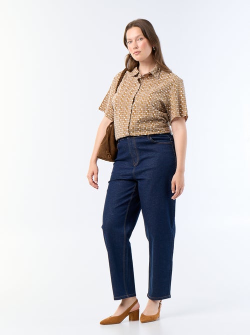 Rechte denim broek - Kiabi