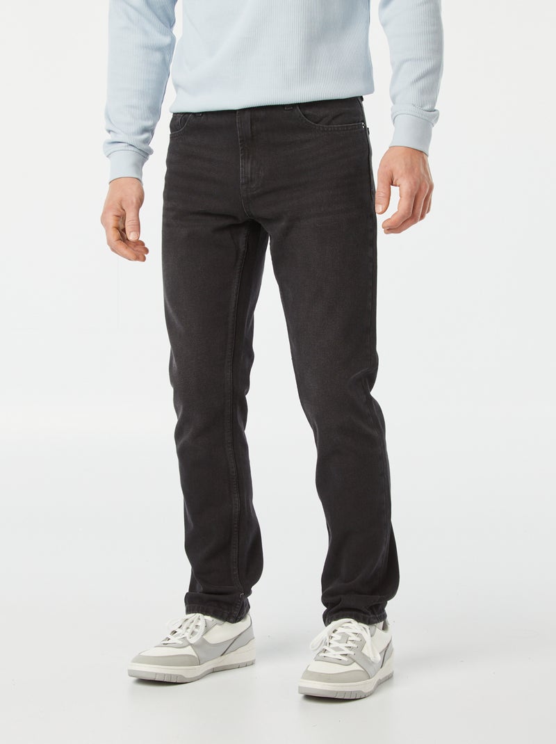 Rechte jeans - L34 GRIJS - Kiabi