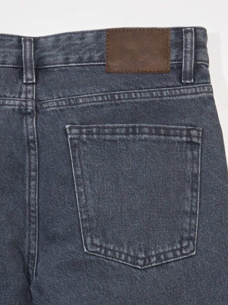 Rechte jeans - L34 GRIJS - Kiabi