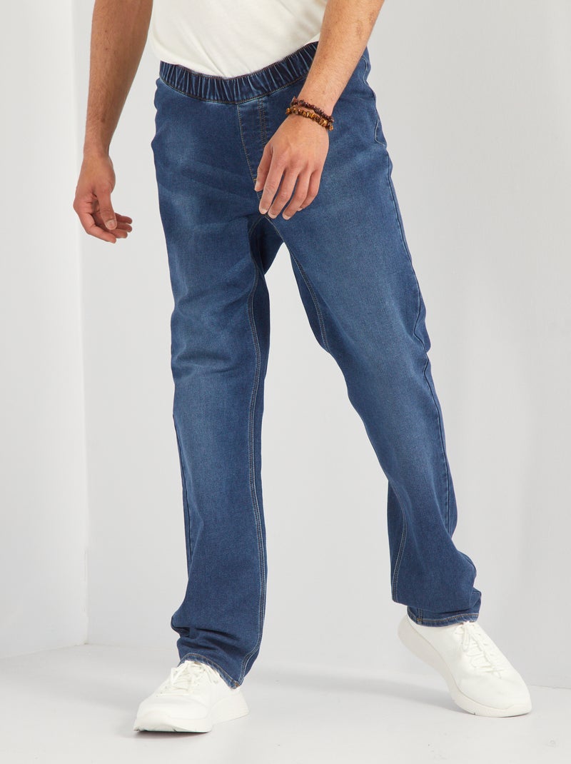 Rechte jeans - So Easy BLAUW - Kiabi