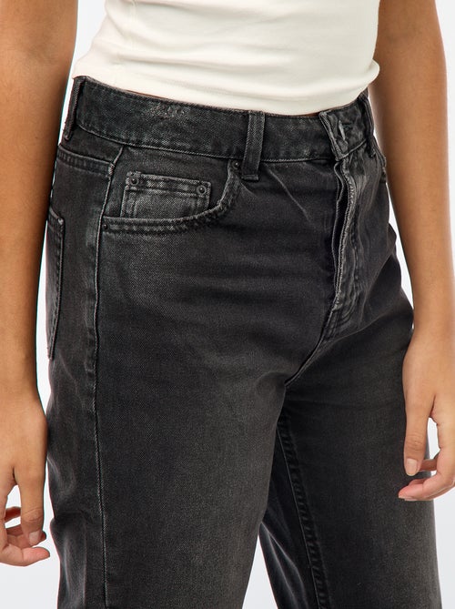 Rechte jeans met hoge taille - Kiabi Rechte jeans met hoge taille - Kiabi