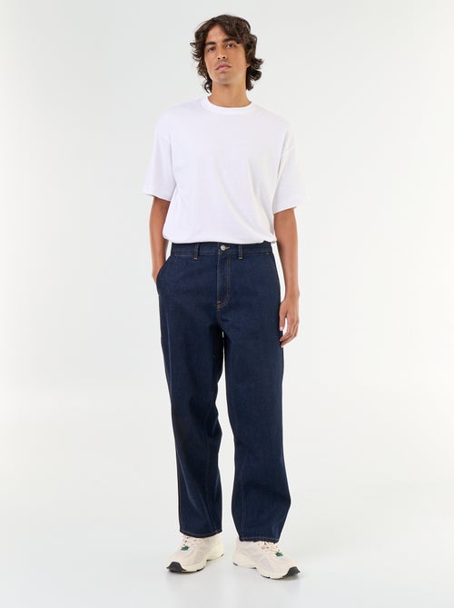 Rechte jeans met steekzakken - Kiabi