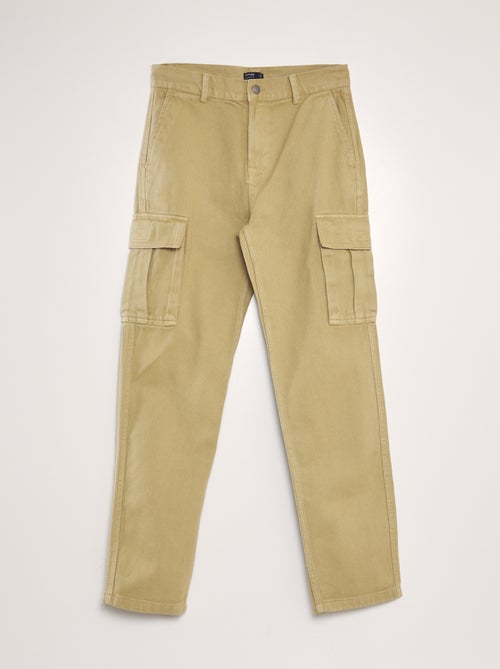 Rechte jeans met zakken aan weerszijden - Kiabi