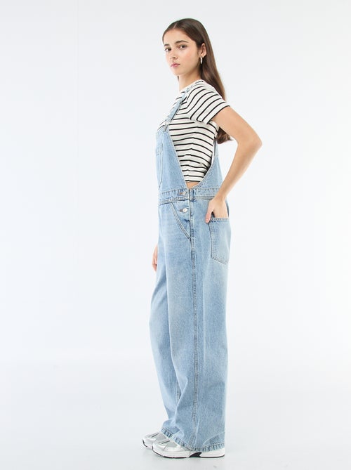 Rechte jeans tuinbroek - Kiabi