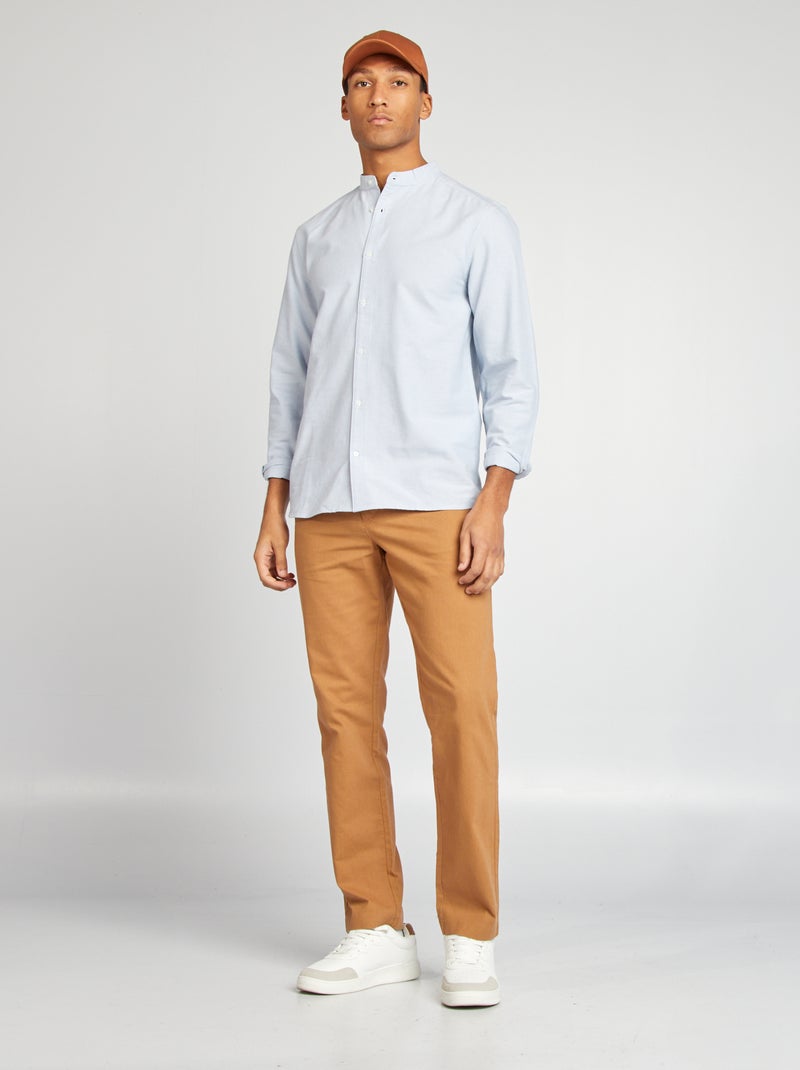 Rechte/regular fit chino BIEGE - Kiabi