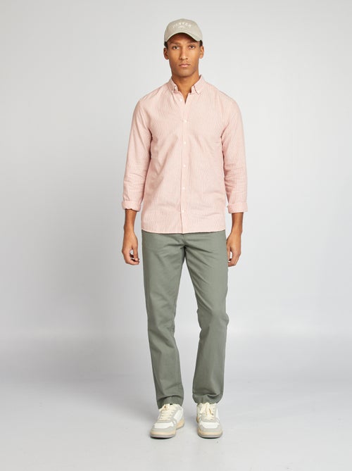 Rechte/regular fit chino - Kiabi
