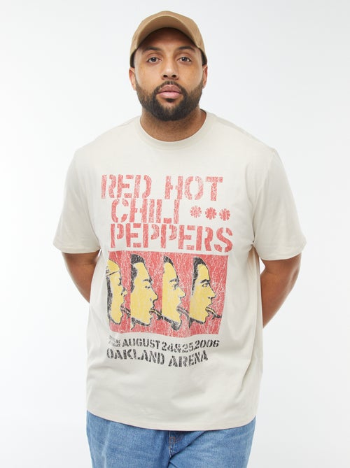 Red Hot Chili Peppers-T-shirt met korte mouw - Kiabi