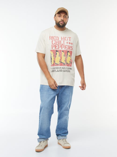 Red Hot Chili Peppers-T-shirt met korte mouw - Kiabi