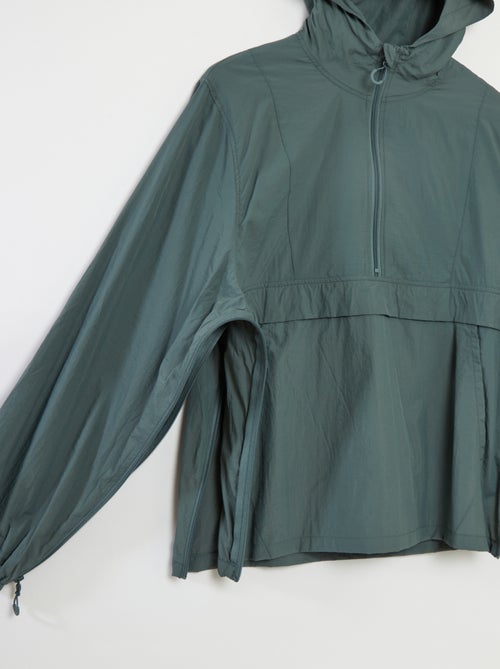 Regenjas met capuchon - collectie gemakkelijk aan te trekken - Kiabi