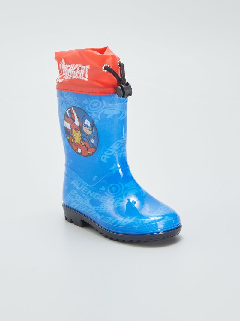 Regenlaarzen 'Avengers' BLAUW - Kiabi