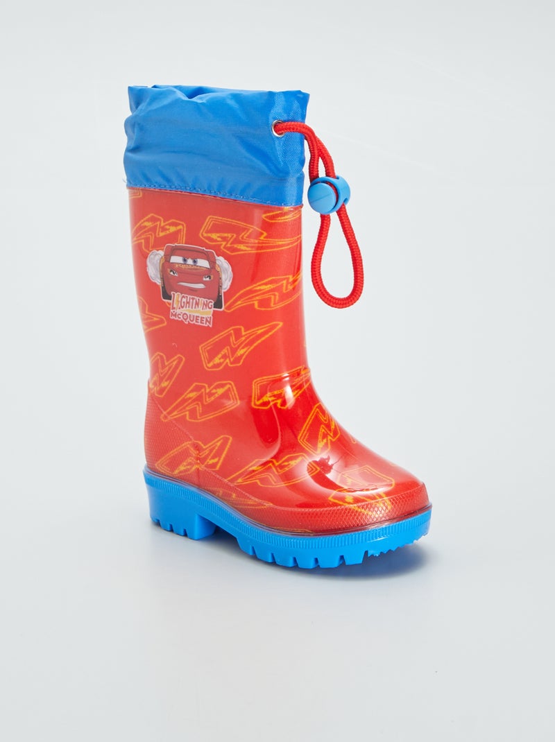 Regenlaarzen 'Cars' 'Disney' 'Pixar' ROOD - Kiabi