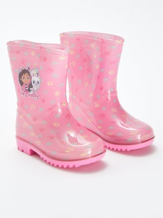 Regenlaarzen 'Gabby's poppenhuis'