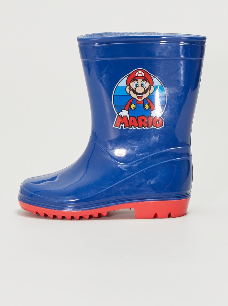Regenlaarzen 'Mario' 'Nintendo' BLAUW - Kiabi