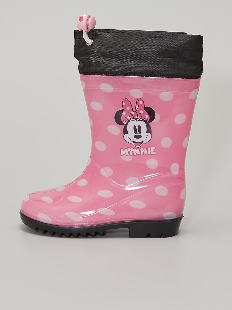 Regenlaarzen 'Minnie' roze - Kiabi