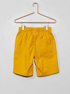 Regular bermuda met elastische taille - Kiabi