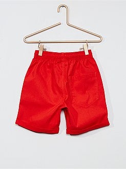 Regular bermuda met elastische taille - Kiabi