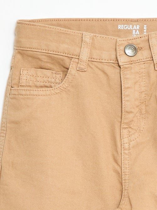 Regular fit 5-pocket broek - Kiabi